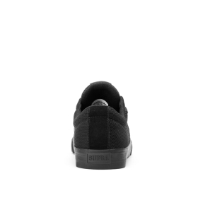 Supra STACKS II VULC Lave Sneakers Dame Svart/Svart/Svart | NO-55709